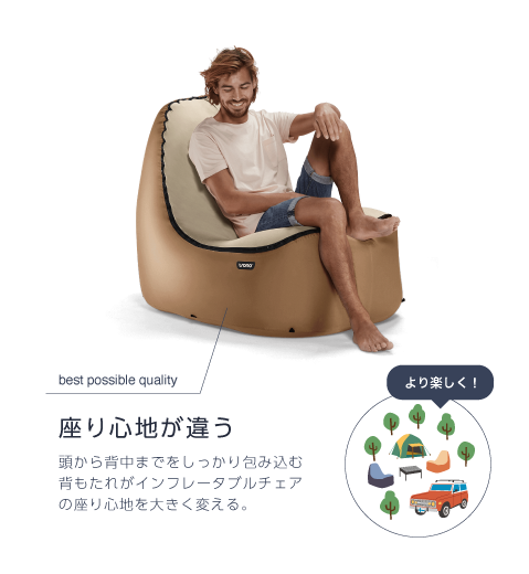 TRONOソファーを持っていこう！